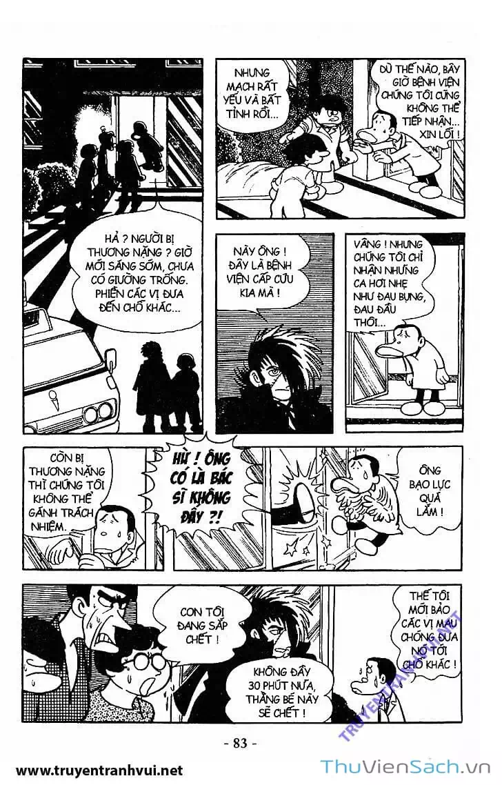 Truyện Tranh Bác Sĩ Quái Dị - Black Jack trang 3