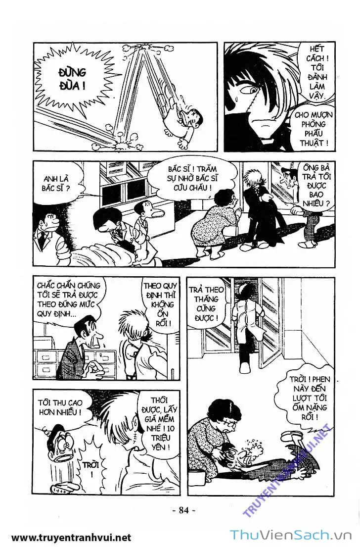Truyện Tranh Bác Sĩ Quái Dị - Black Jack trang 3