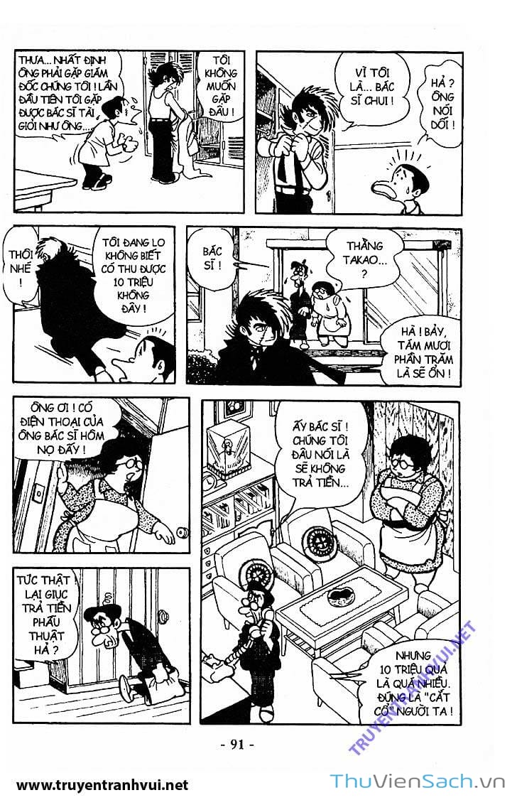 Truyện Tranh Bác Sĩ Quái Dị - Black Jack trang 3