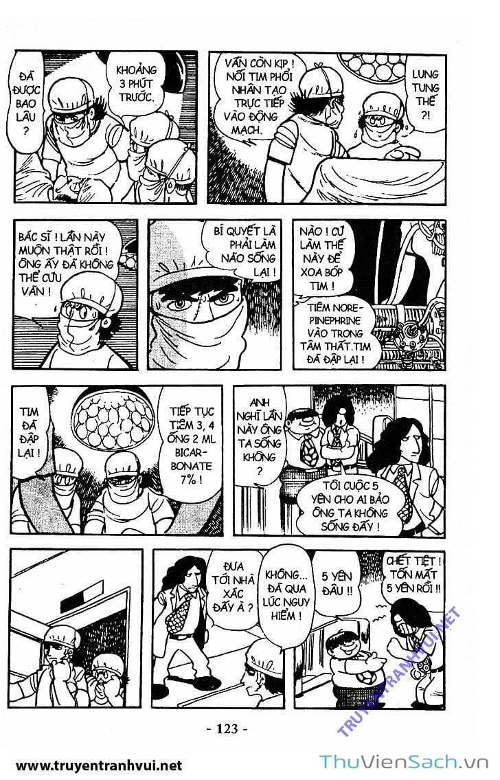 Truyện Tranh Bác Sĩ Quái Dị - Black Jack trang 3