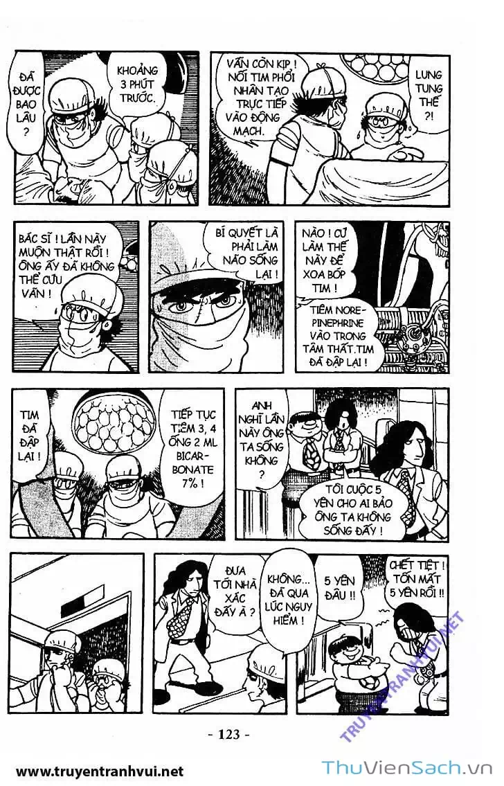 Truyện Tranh Bác Sĩ Quái Dị - Black Jack trang 3
