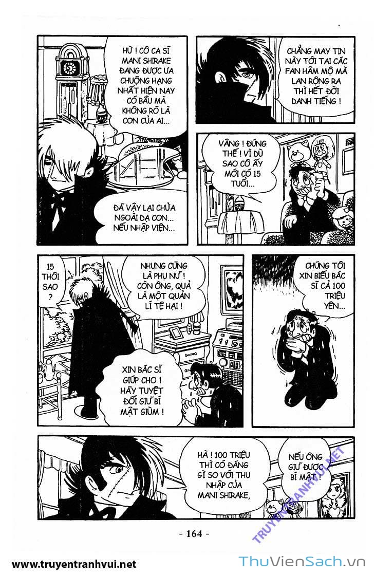 Truyện Tranh Bác Sĩ Quái Dị - Black Jack trang 3