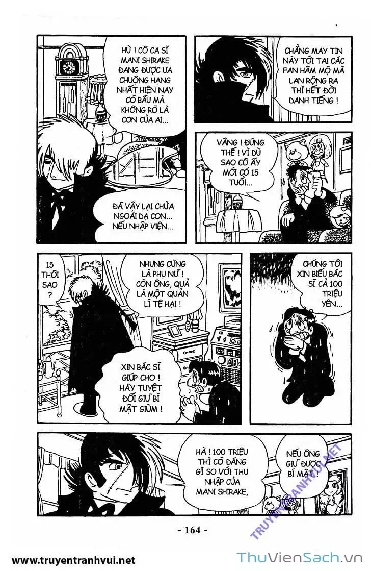 Truyện Tranh Bác Sĩ Quái Dị - Black Jack trang 3