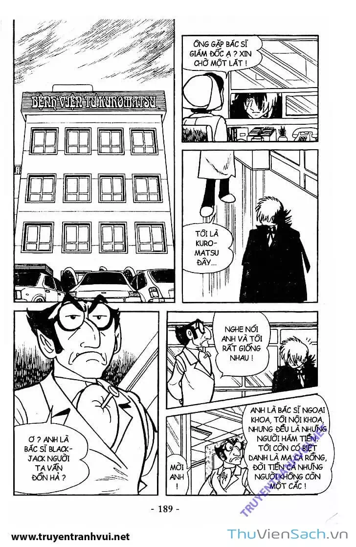 Truyện Tranh Bác Sĩ Quái Dị - Black Jack trang 3