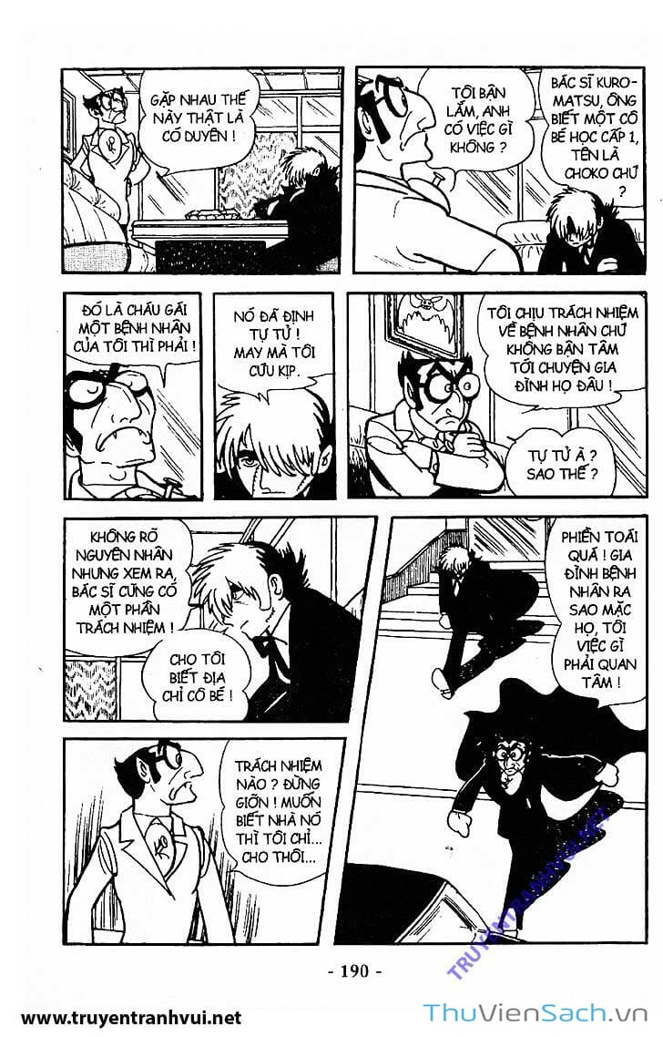 Truyện Tranh Bác Sĩ Quái Dị - Black Jack trang 3