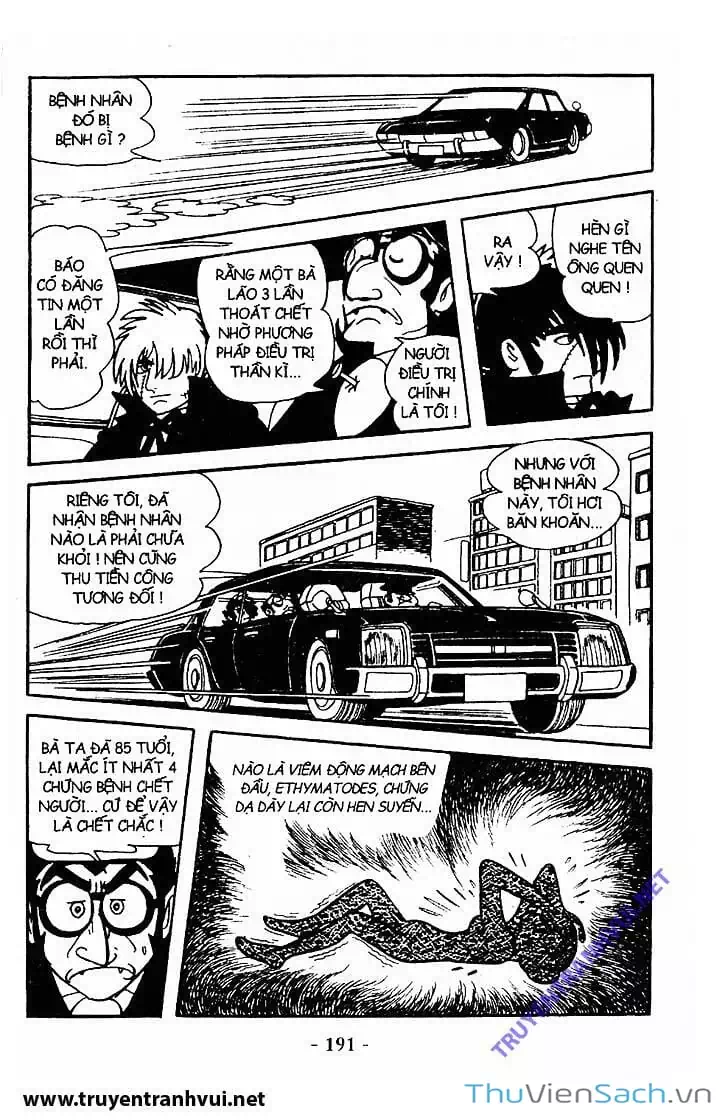 Truyện Tranh Bác Sĩ Quái Dị - Black Jack trang 3