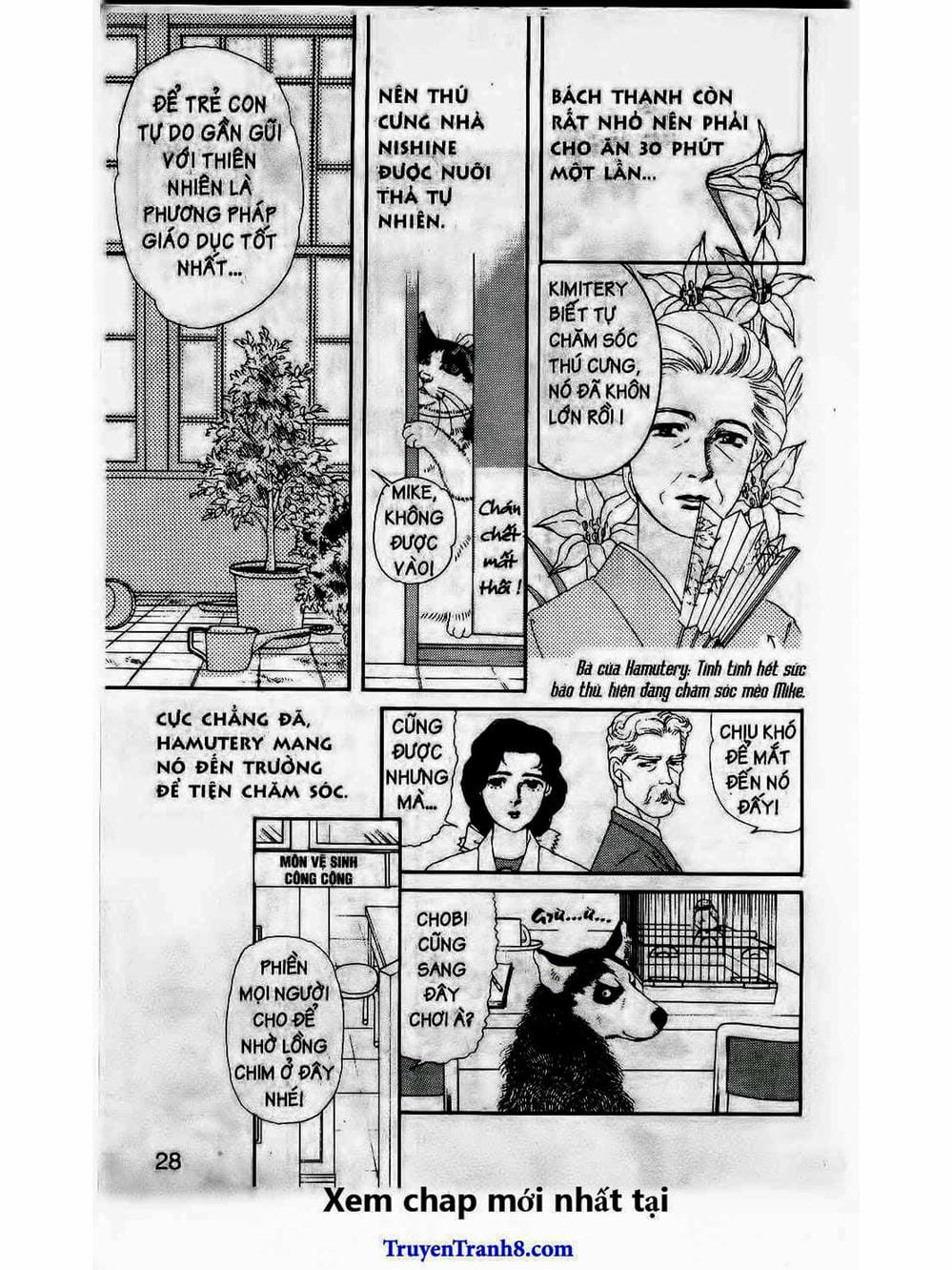 Truyện Tranh Bác Sĩ Thú Y - Doubutsu No Oisha-San trang 4