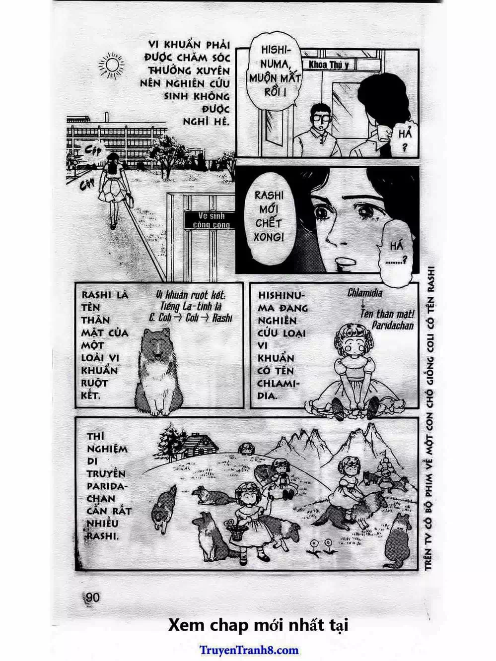 Truyện Tranh Bác Sĩ Thú Y - Doubutsu No Oisha-San trang 4