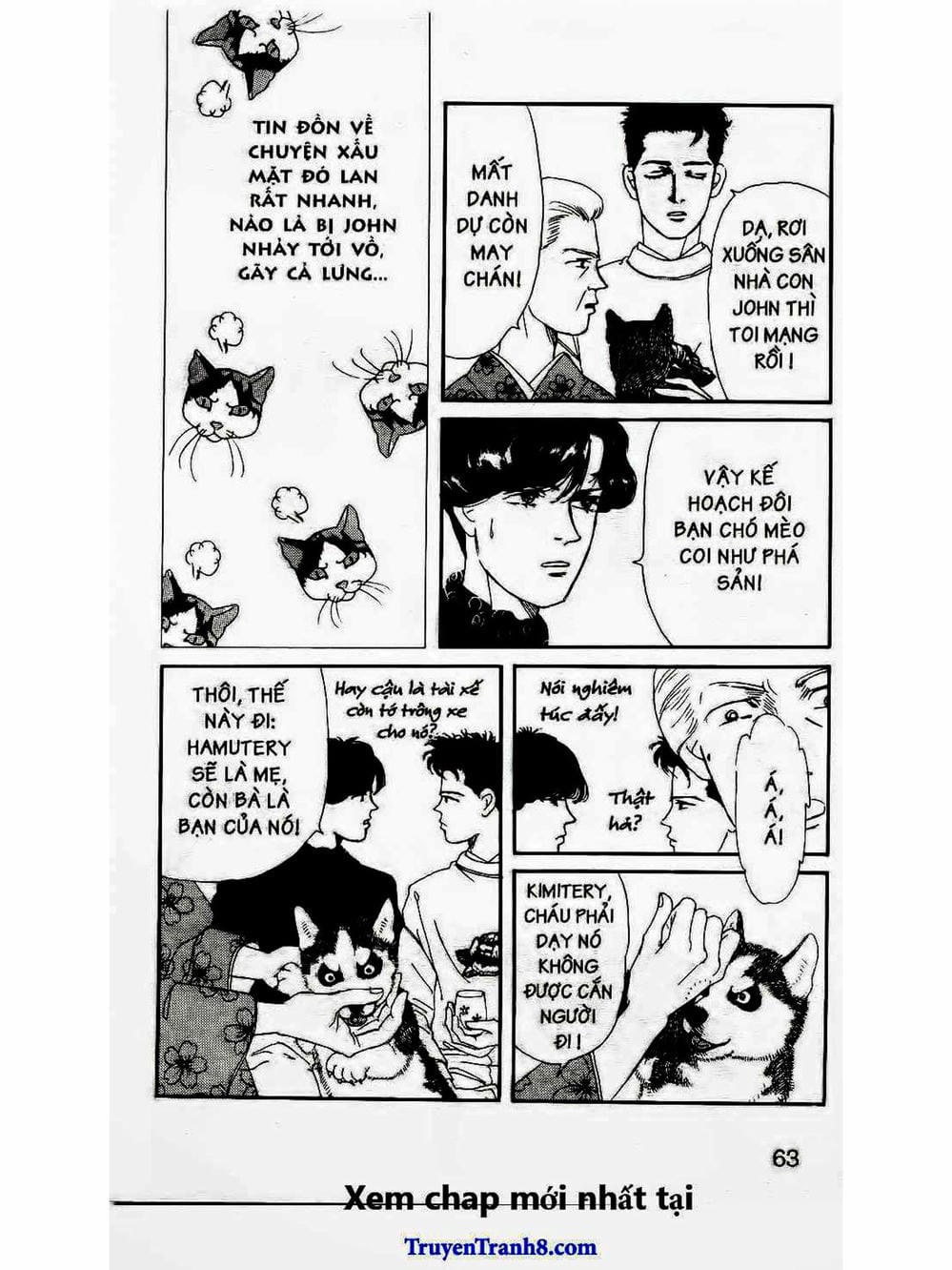 Truyện Tranh Bác Sĩ Thú Y - Doubutsu No Oisha-San trang 4