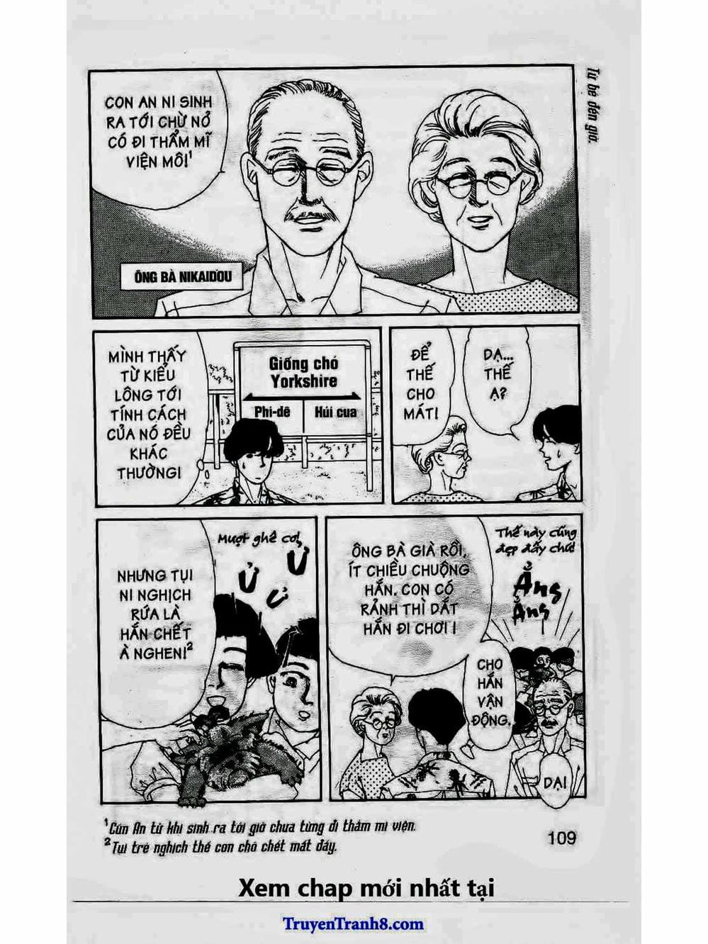 Truyện Tranh Bác Sĩ Thú Y - Doubutsu No Oisha-San trang 4