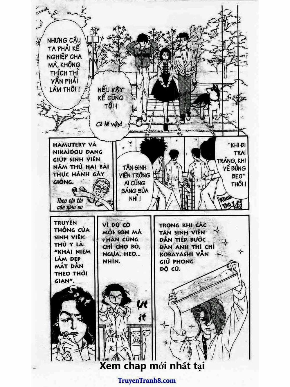 Truyện Tranh Bác Sĩ Thú Y - Doubutsu No Oisha-San trang 4