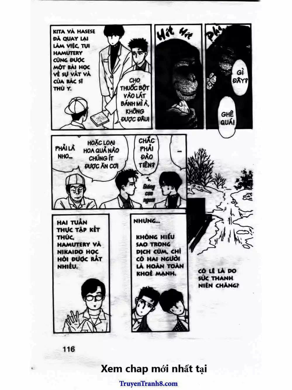 Truyện Tranh Bác Sĩ Thú Y - Doubutsu No Oisha-San trang 4