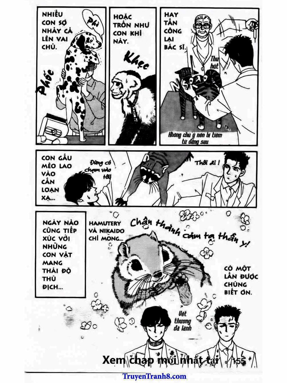 Truyện Tranh Bác Sĩ Thú Y - Doubutsu No Oisha-San trang 4