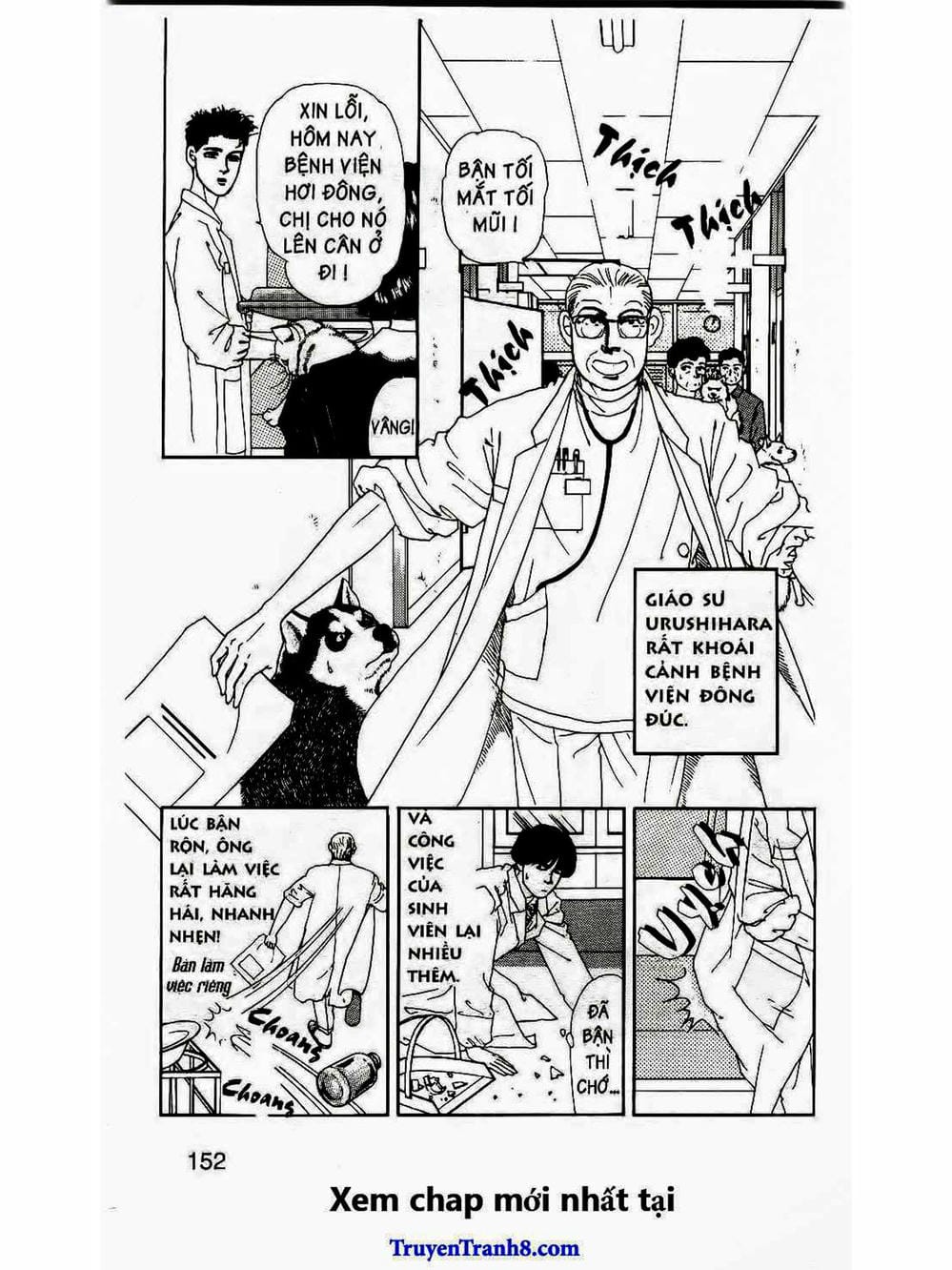 Truyện Tranh Bác Sĩ Thú Y - Doubutsu No Oisha-San trang 4