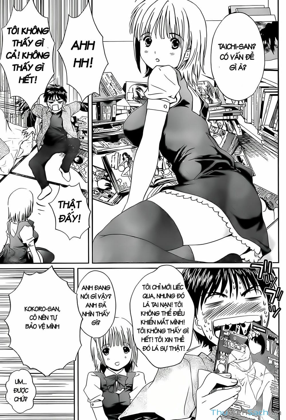 Truyện Tranh Ngốc Xịt Và Ngực Bự - Baka And Boing trang 5