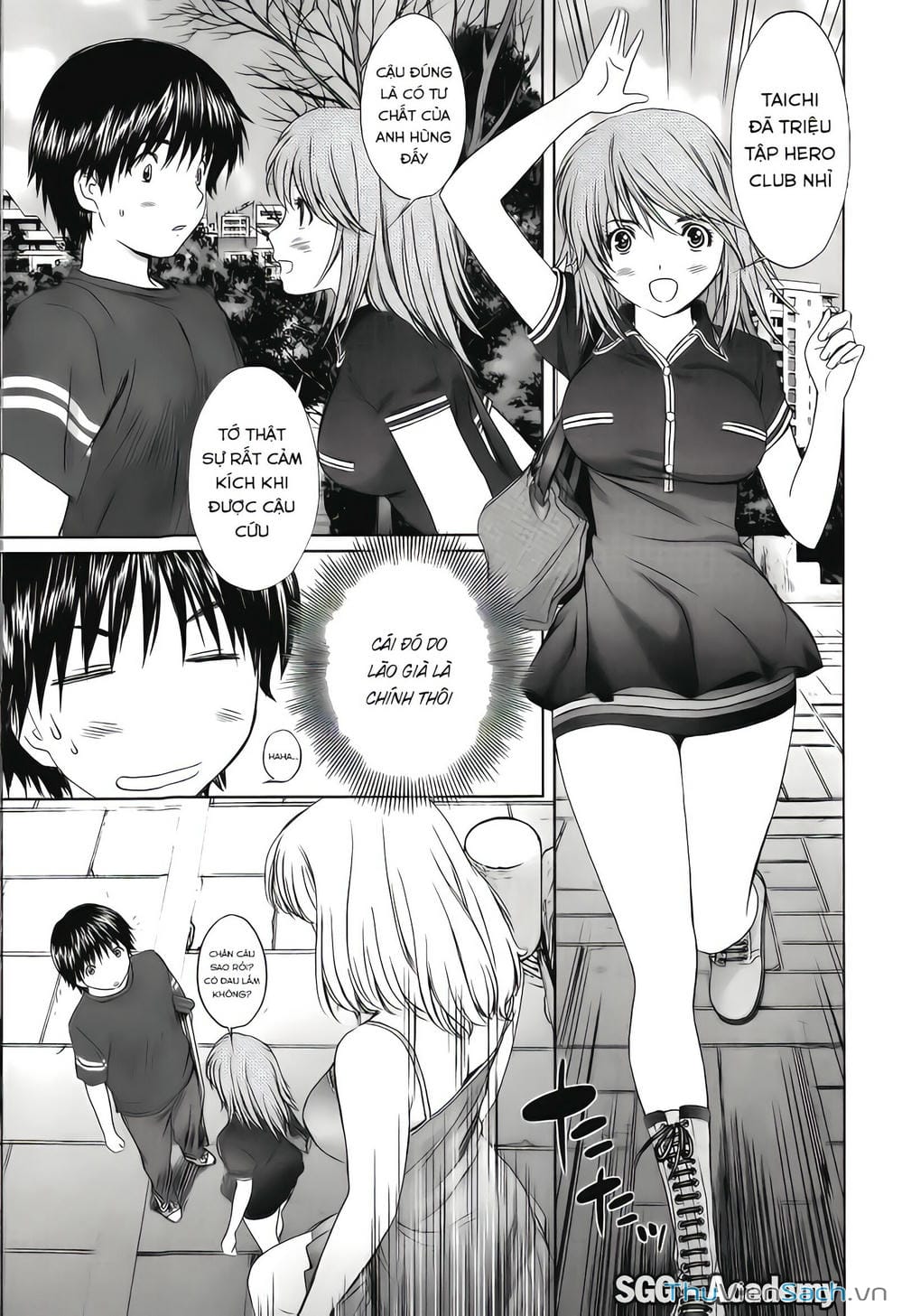 Truyện Tranh Ngốc Xịt Và Ngực Bự - Baka And Boing trang 5