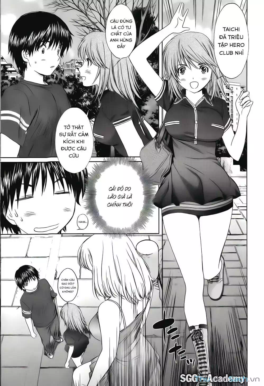 Truyện Tranh Ngốc Xịt Và Ngực Bự - Baka And Boing trang 5