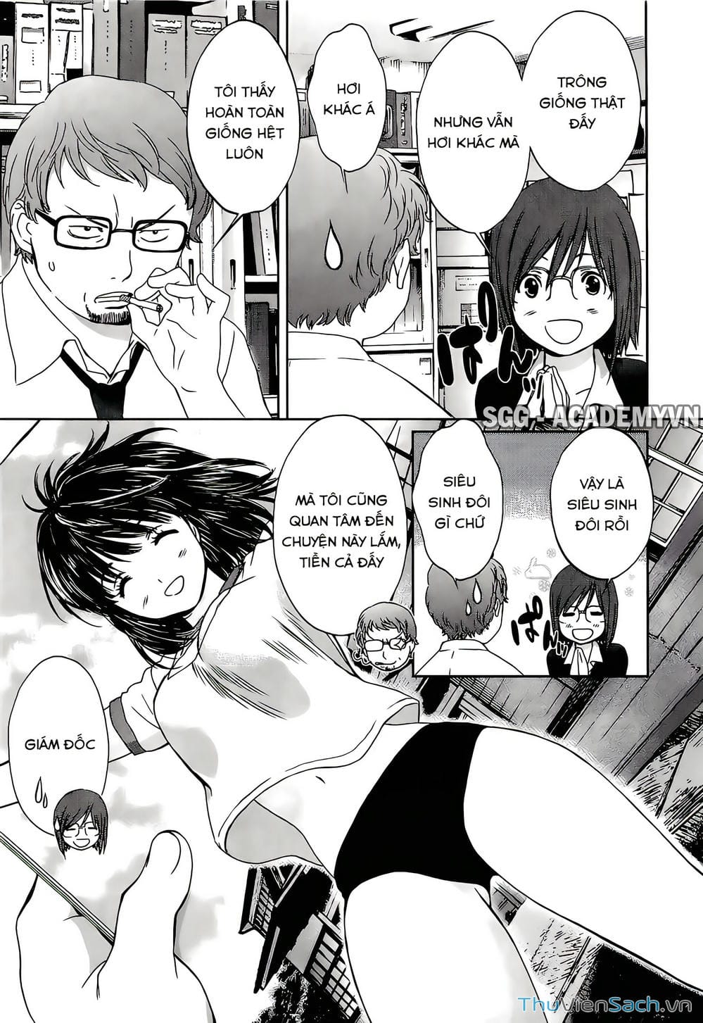 Truyện Tranh Ngốc Xịt Và Ngực Bự - Baka And Boing trang 5