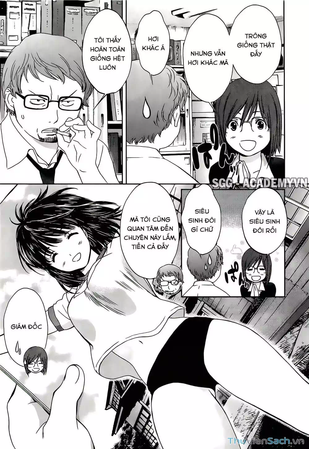 Truyện Tranh Ngốc Xịt Và Ngực Bự - Baka And Boing trang 5