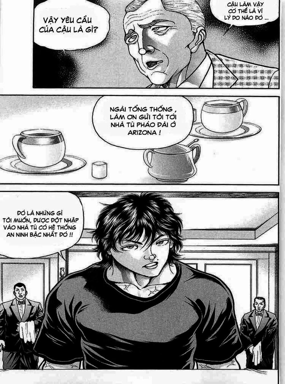 Truyện Tranh Baki - Con Trai Của Quỷ trang 5