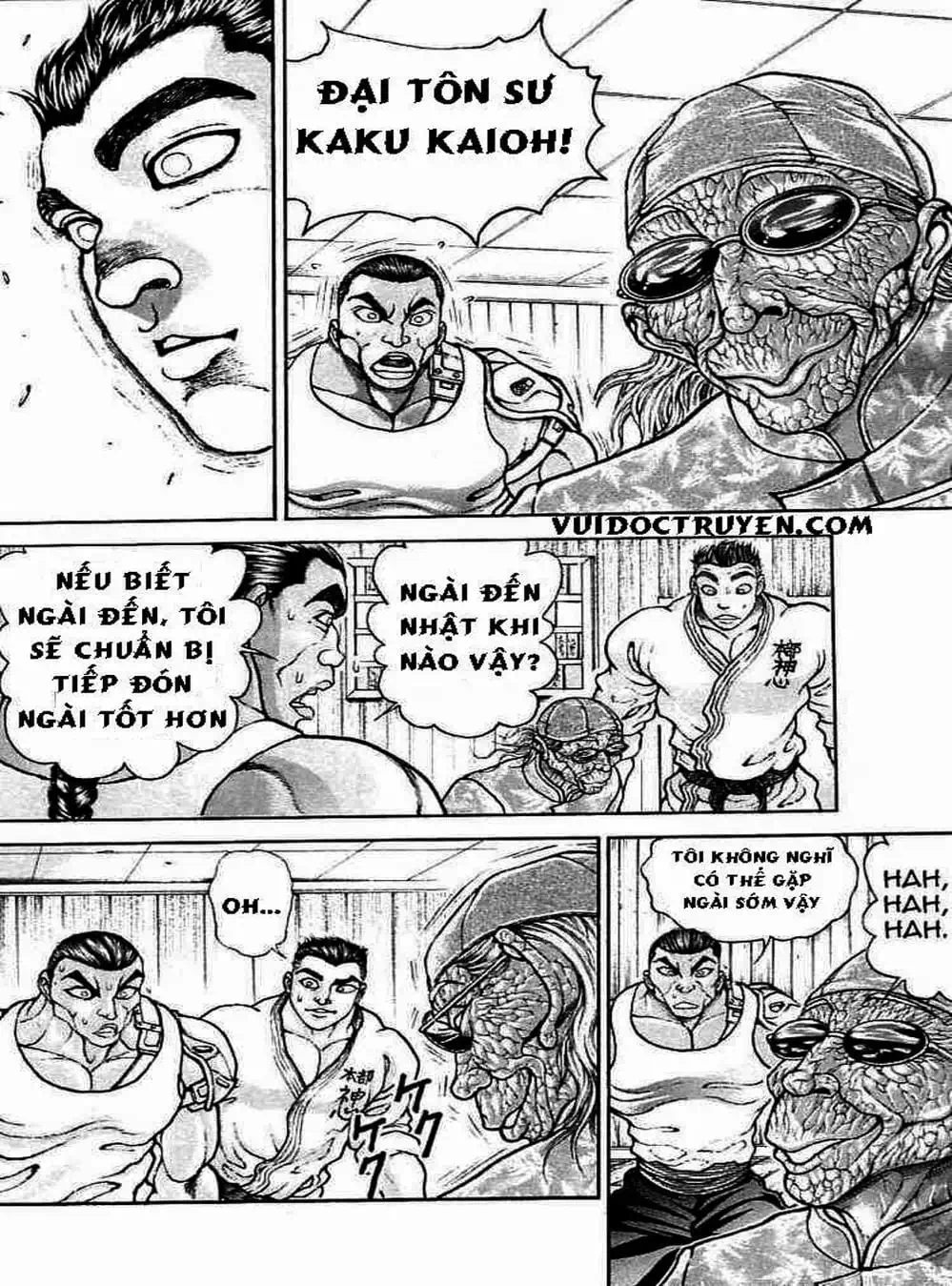 Truyện Tranh Baki - Con Trai Của Quỷ trang 5