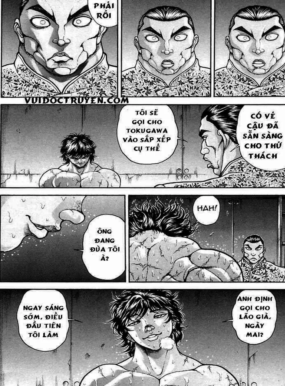 Truyện Tranh Baki - Con Trai Của Quỷ trang 5