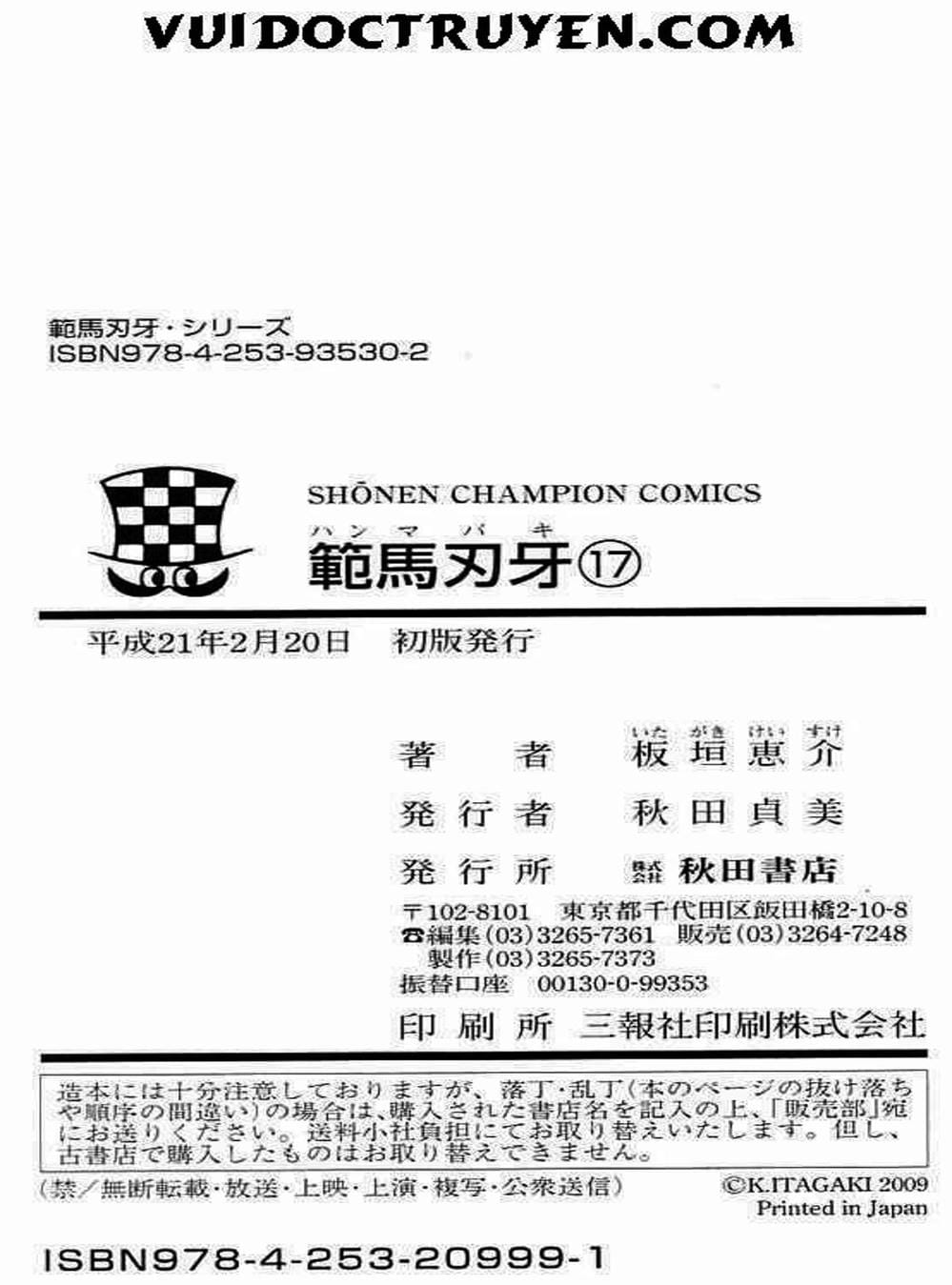 Truyện Tranh Baki - Con Trai Của Quỷ trang 5