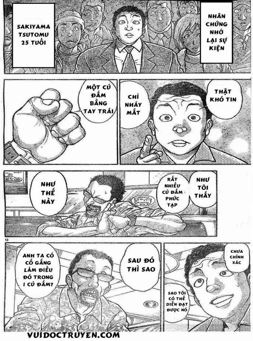 Truyện Tranh Baki - Con Trai Của Quỷ trang 5