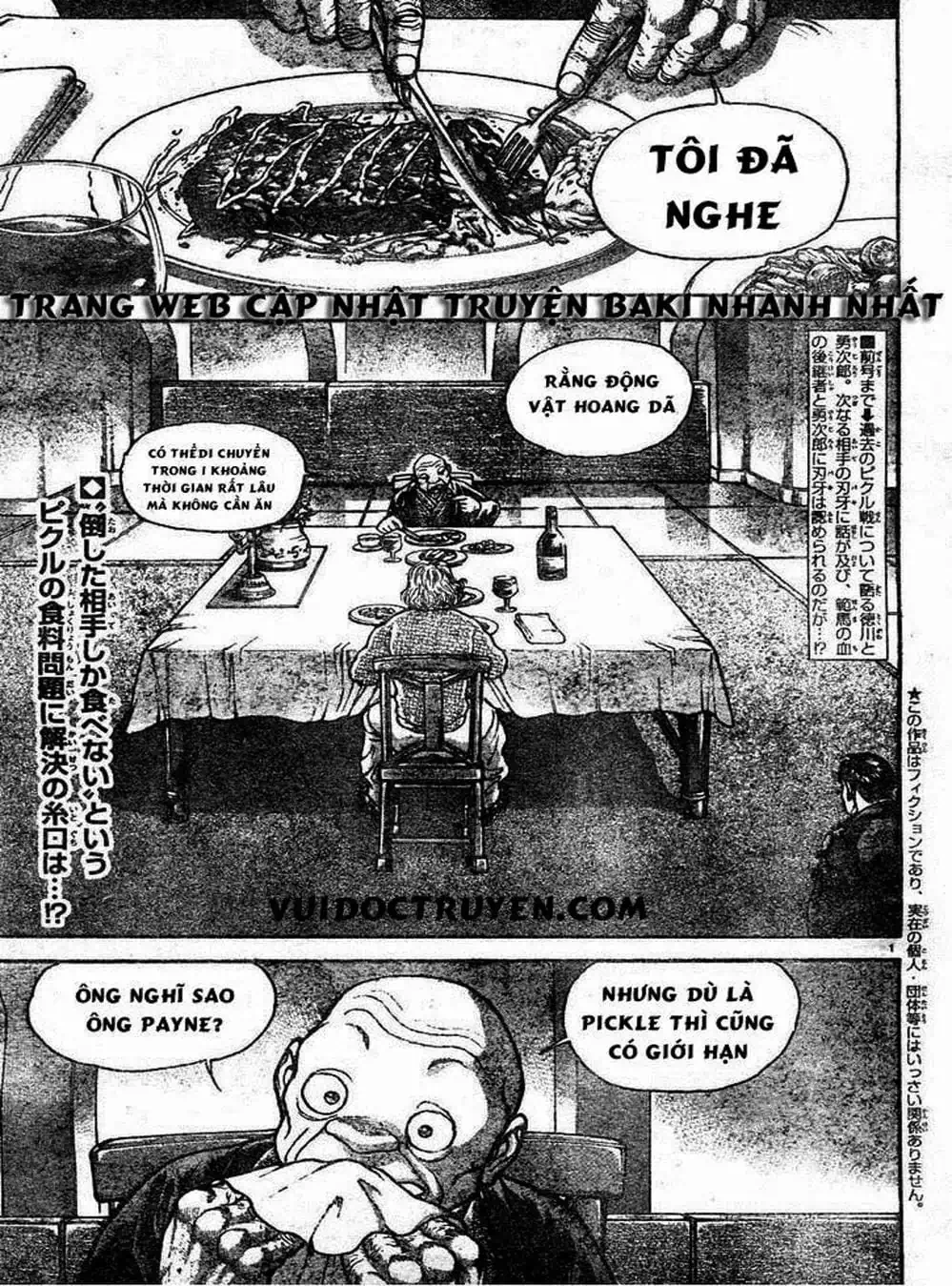 Truyện Tranh Baki - Con Trai Của Quỷ trang 5