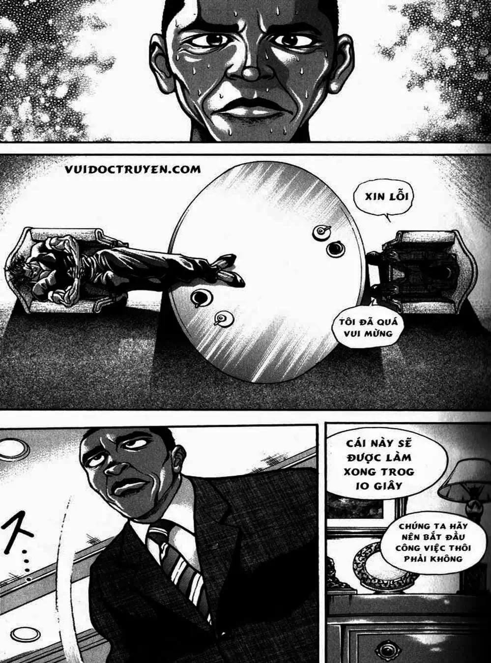 Truyện Tranh Baki - Con Trai Của Quỷ trang 5