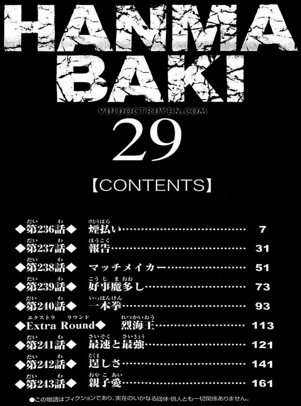 Truyện Tranh Baki - Con Trai Của Quỷ trang 5