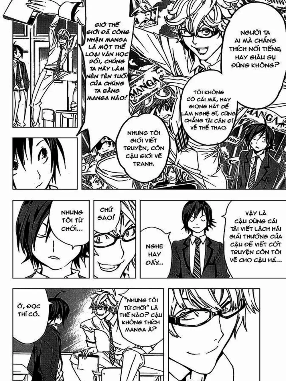 Truyện Tranh Họa Sĩ Truyện Tranh - Bakuman trang 7