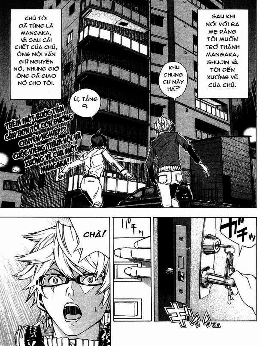 Truyện Tranh Họa Sĩ Truyện Tranh - Bakuman trang 7