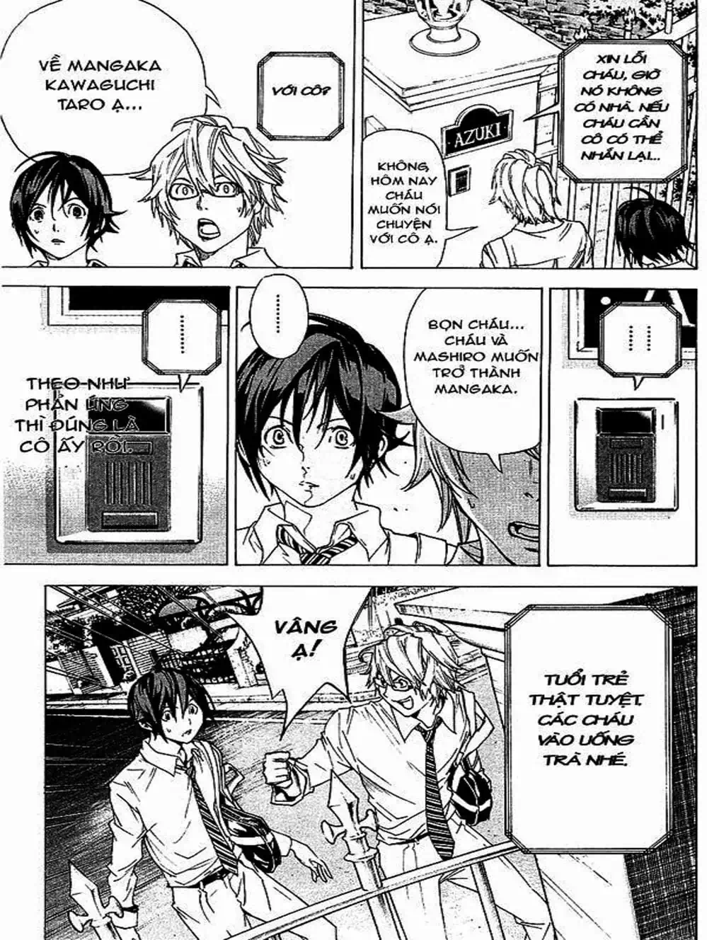 Truyện Tranh Họa Sĩ Truyện Tranh - Bakuman trang 7