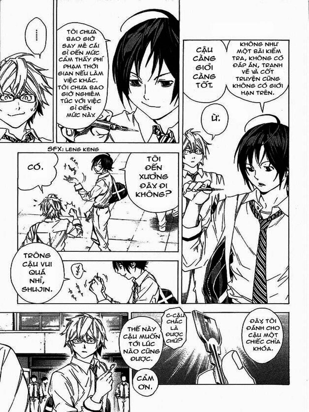 Truyện Tranh Họa Sĩ Truyện Tranh - Bakuman trang 7