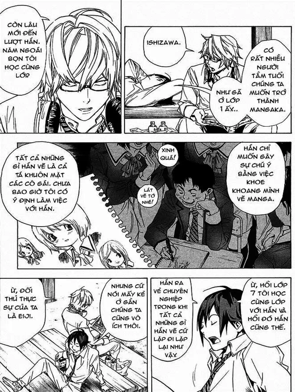 Truyện Tranh Họa Sĩ Truyện Tranh - Bakuman trang 7