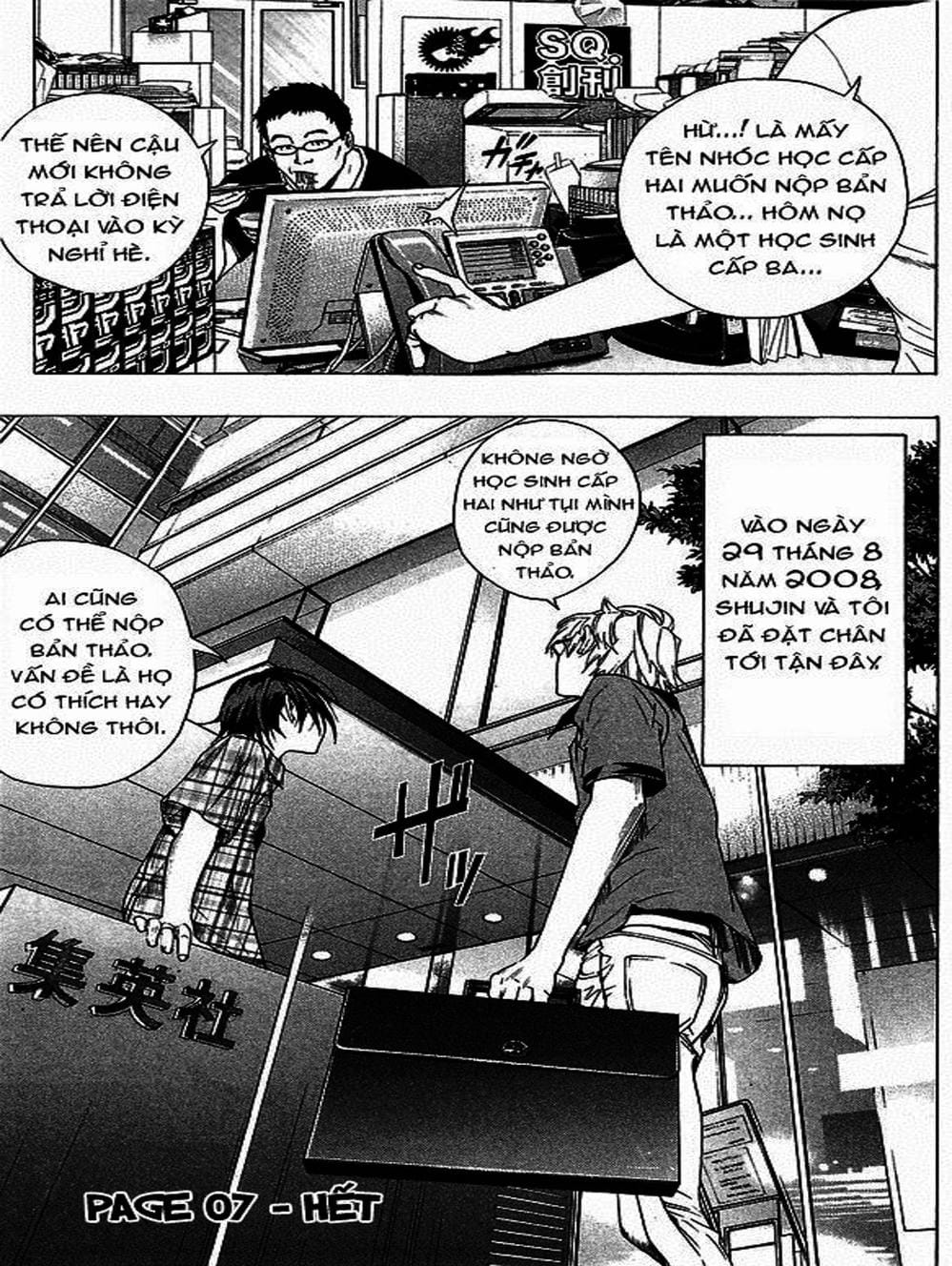 Truyện Tranh Họa Sĩ Truyện Tranh - Bakuman trang 7