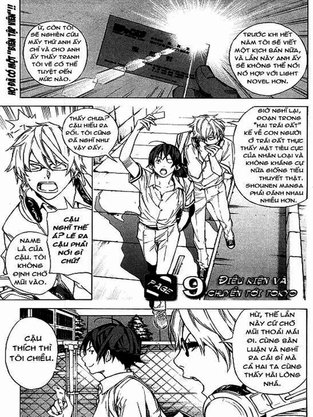 Truyện Tranh Họa Sĩ Truyện Tranh - Bakuman trang 7