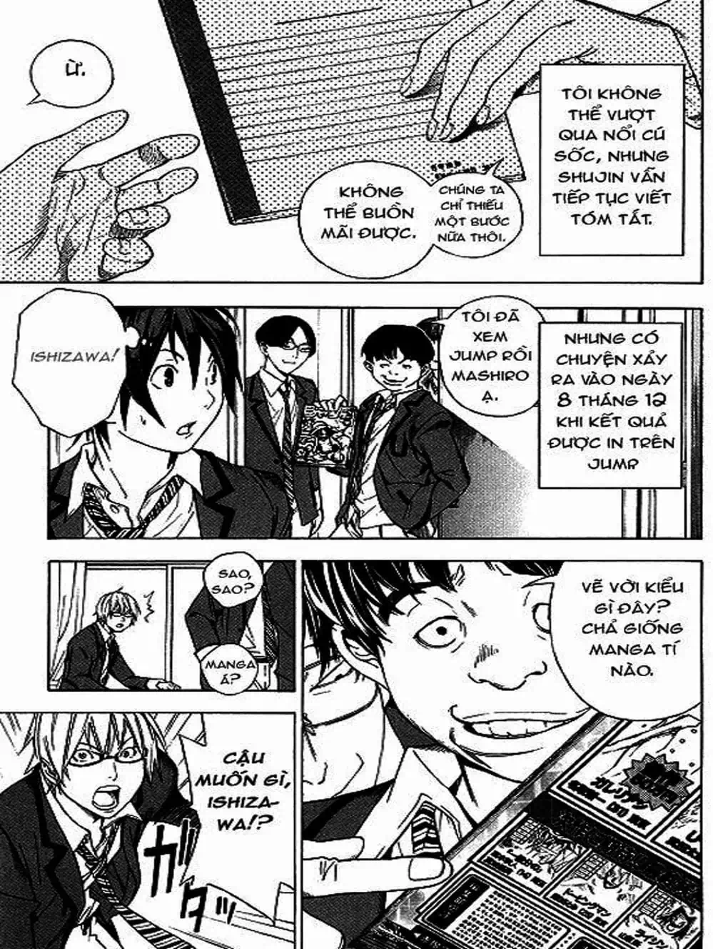 Truyện Tranh Họa Sĩ Truyện Tranh - Bakuman trang 7