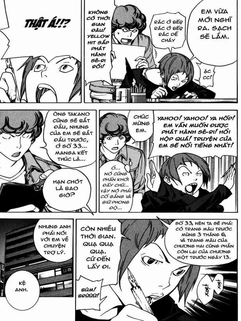 Truyện Tranh Họa Sĩ Truyện Tranh - Bakuman trang 7