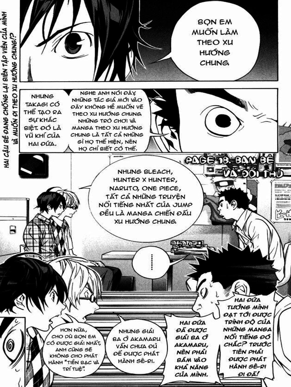 Truyện Tranh Họa Sĩ Truyện Tranh - Bakuman trang 7