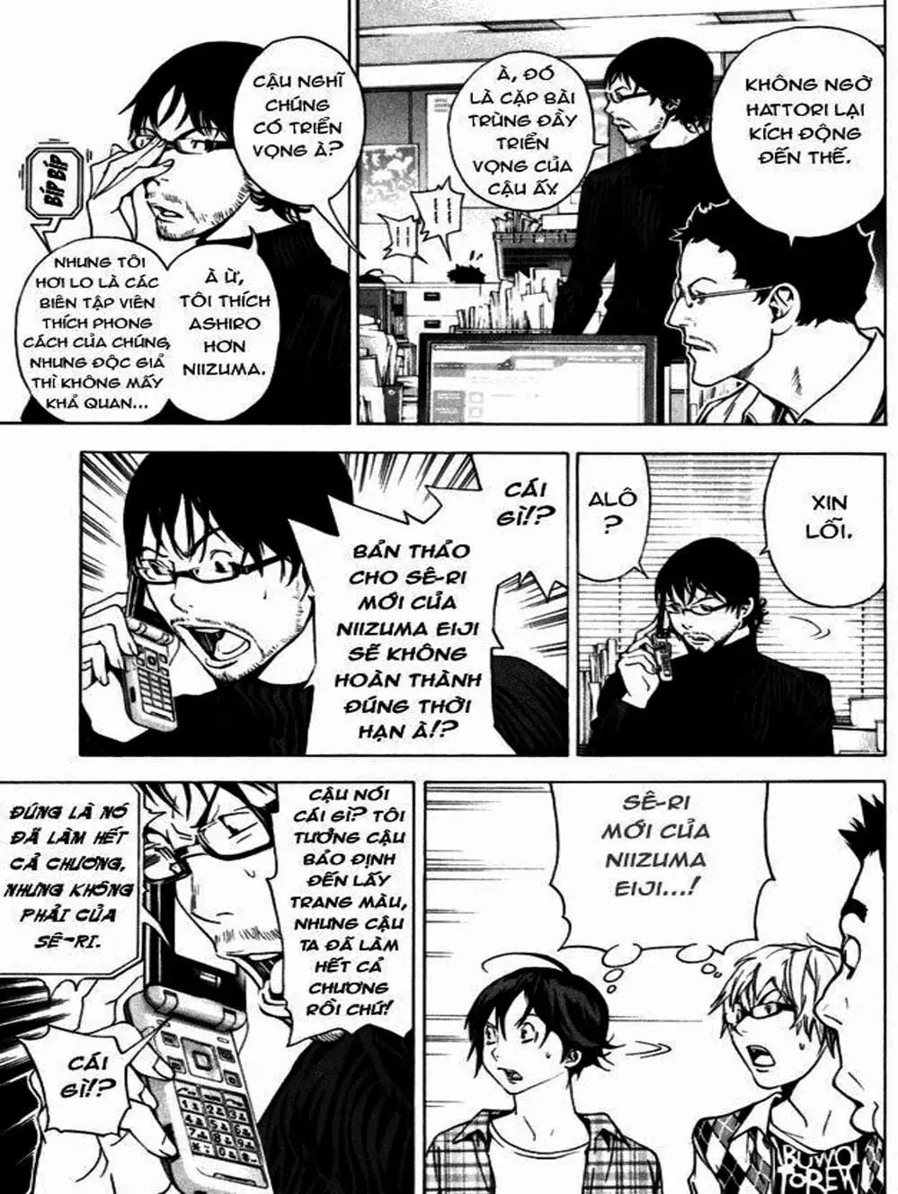 Truyện Tranh Họa Sĩ Truyện Tranh - Bakuman trang 7