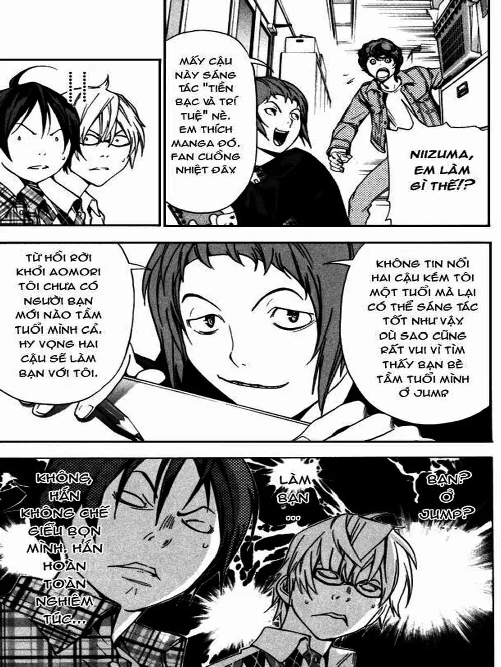 Truyện Tranh Họa Sĩ Truyện Tranh - Bakuman trang 7