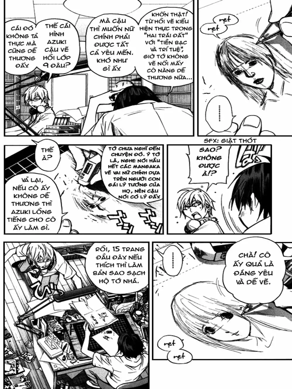 Truyện Tranh Họa Sĩ Truyện Tranh - Bakuman trang 7