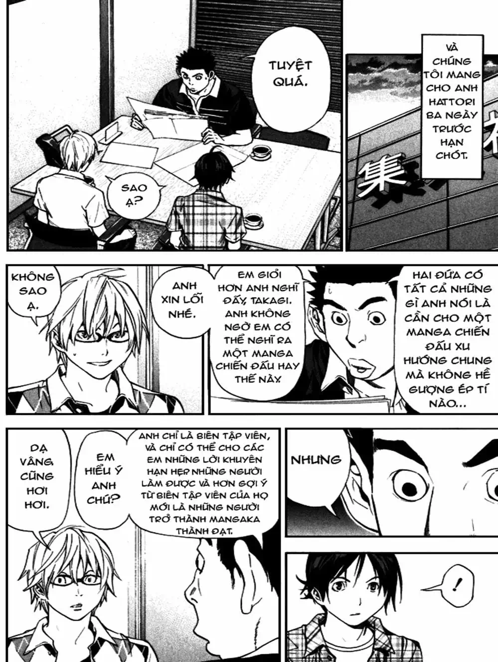 Truyện Tranh Họa Sĩ Truyện Tranh - Bakuman trang 7