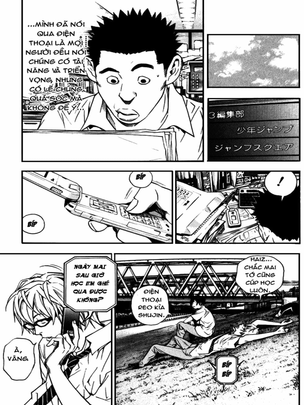 Truyện Tranh Họa Sĩ Truyện Tranh - Bakuman trang 7