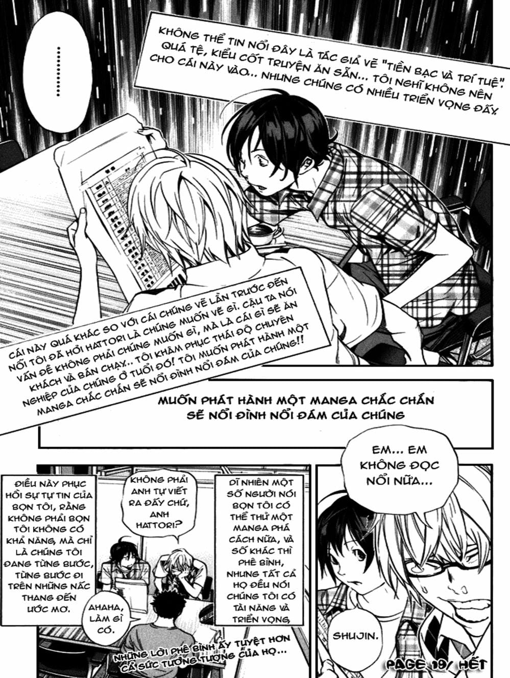 Truyện Tranh Họa Sĩ Truyện Tranh - Bakuman trang 7