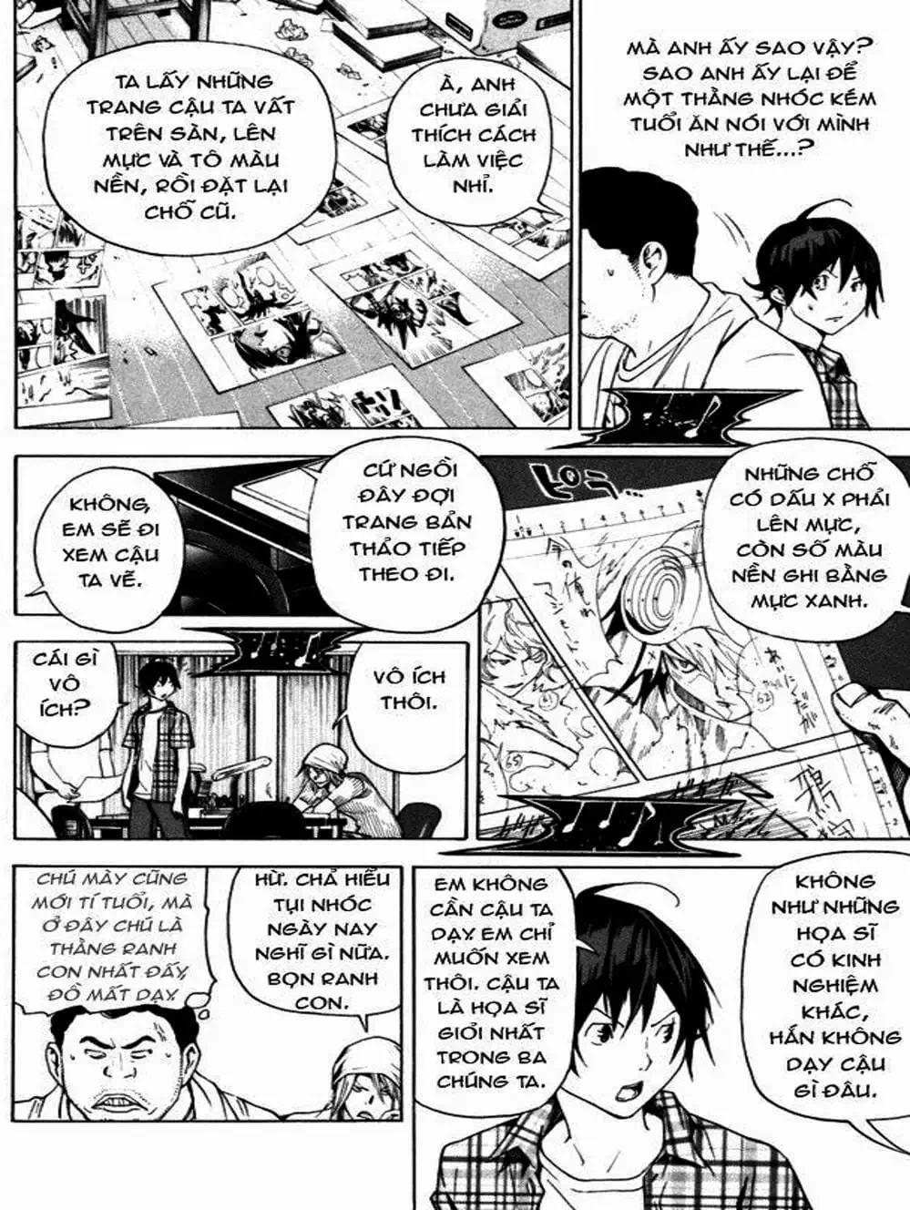 Truyện Tranh Họa Sĩ Truyện Tranh - Bakuman trang 7