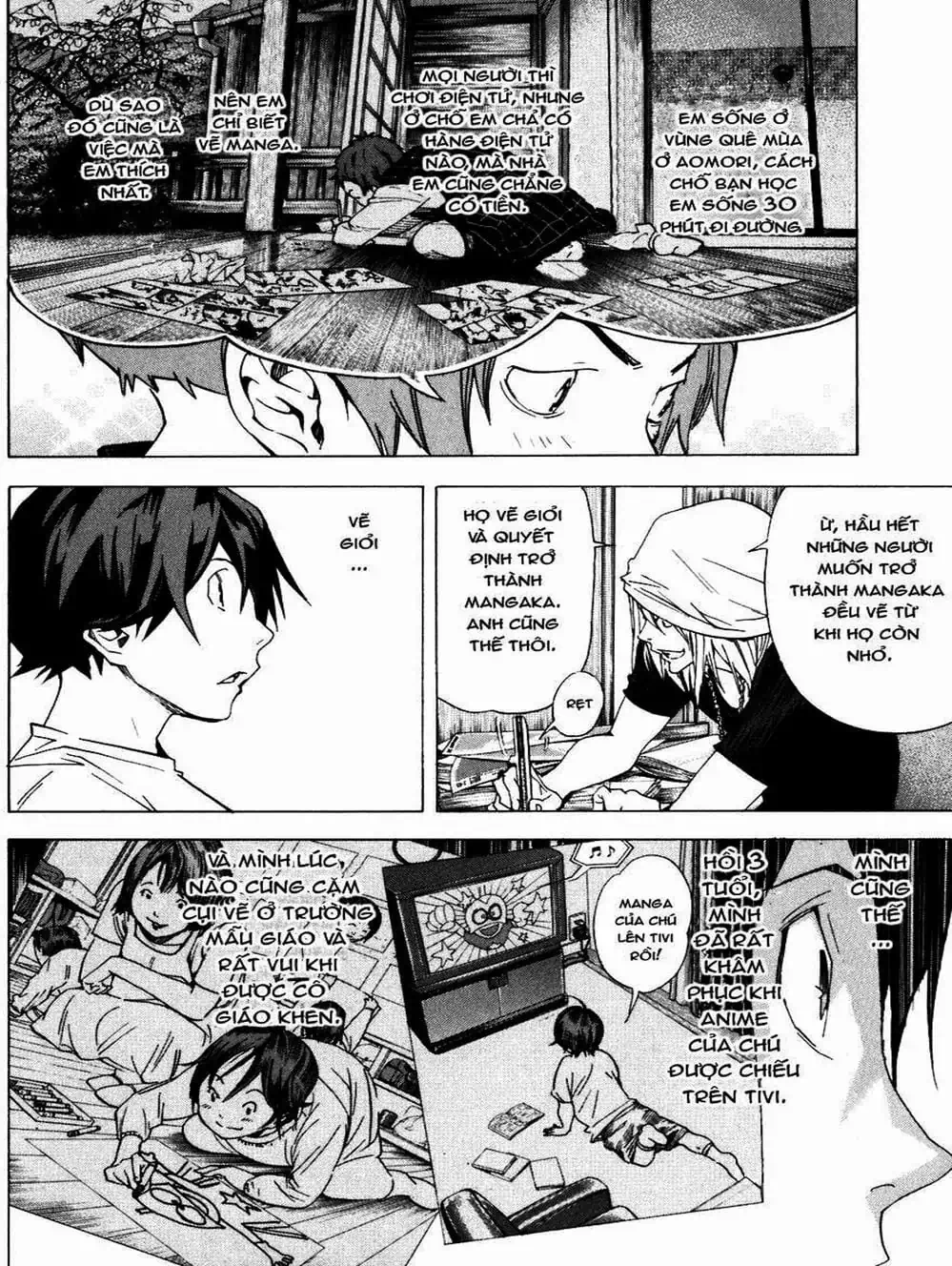 Truyện Tranh Họa Sĩ Truyện Tranh - Bakuman trang 7