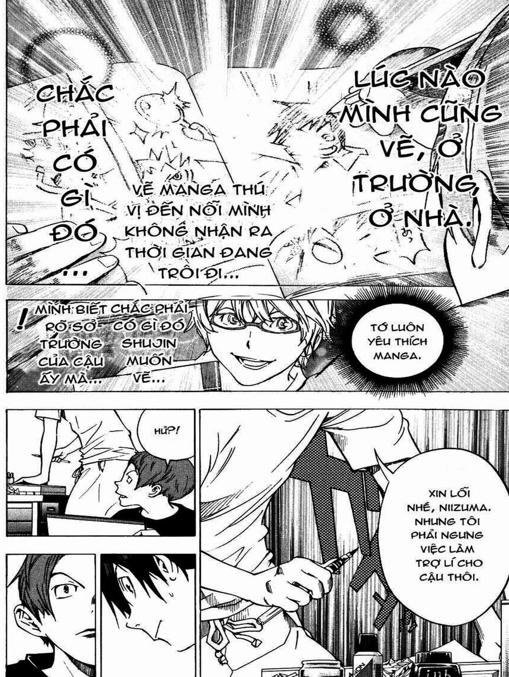 Truyện Tranh Họa Sĩ Truyện Tranh - Bakuman trang 7